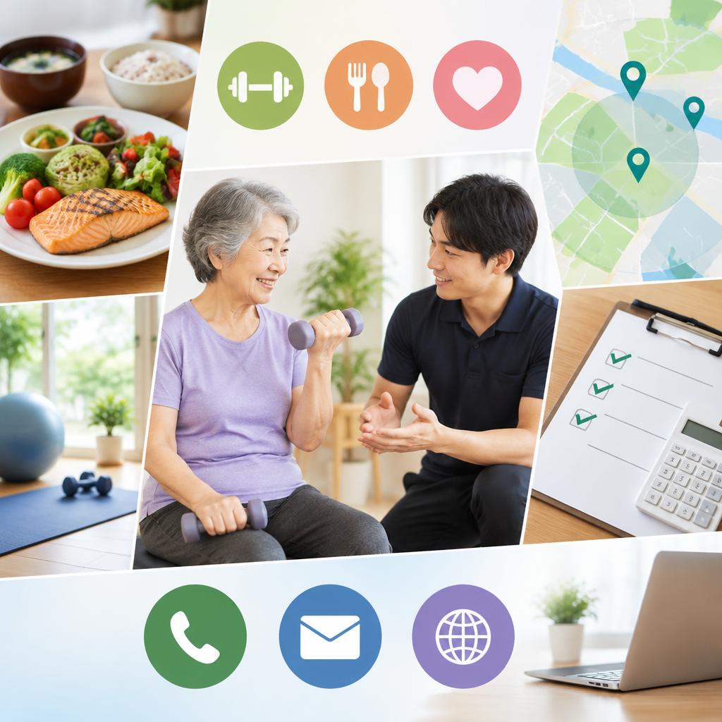 「まずは相談」から、元気に動ける毎日へ。出張トレーニングのお問い合わせ