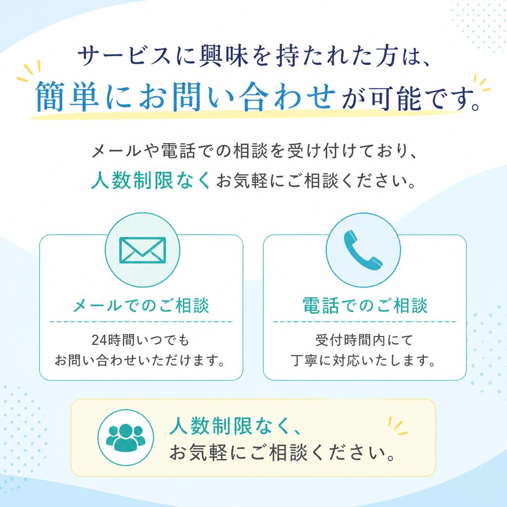7. お問い合わせはこちらから