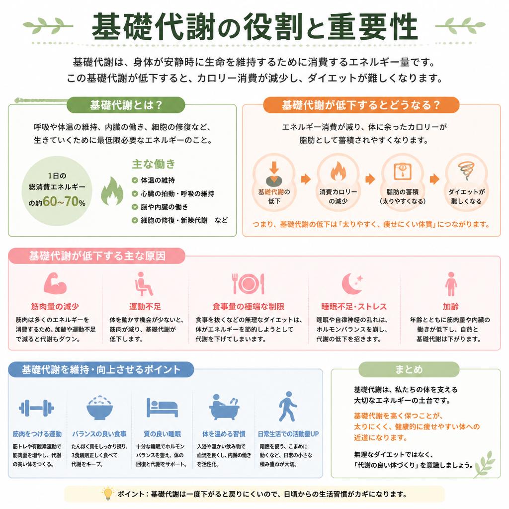基礎代謝の重要性