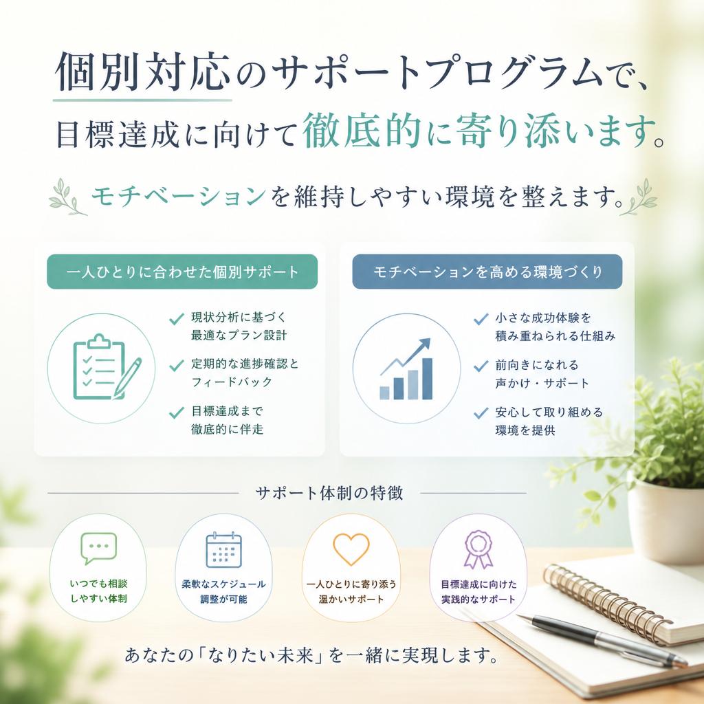 5. 成果を上げるためのサポートプログラム
