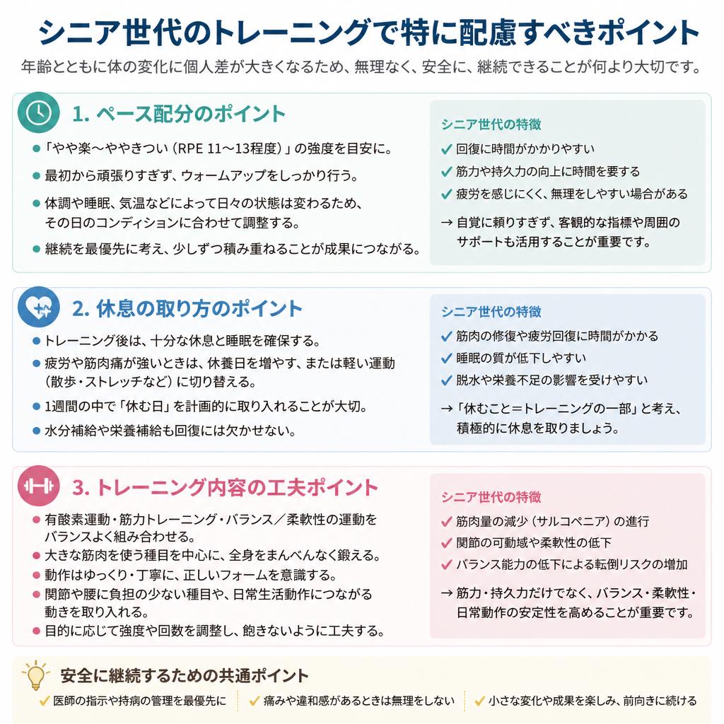 効果的なトレーニングの進め方