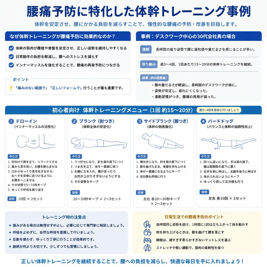 5. 実際のトレーニングメニュー
