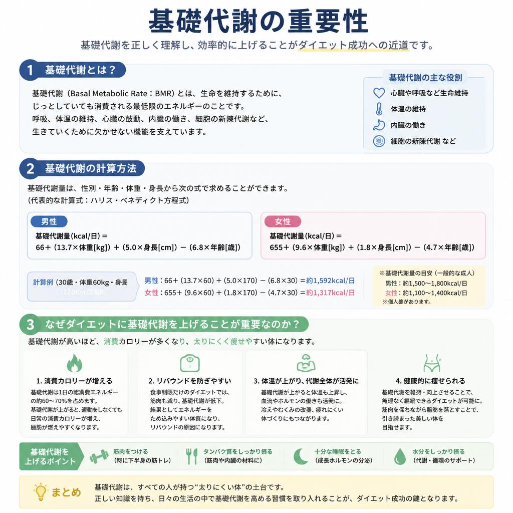 基礎代謝とは？