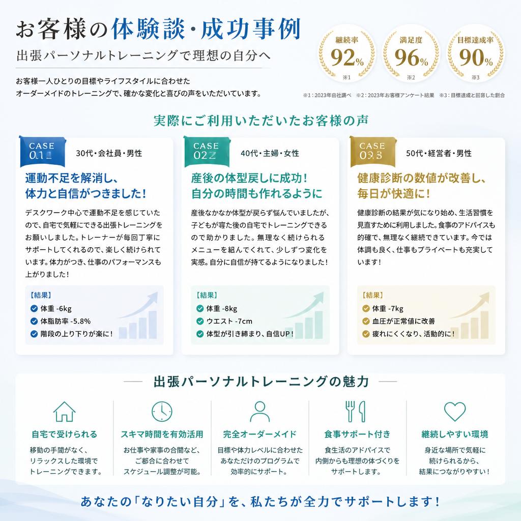 実際の体験談