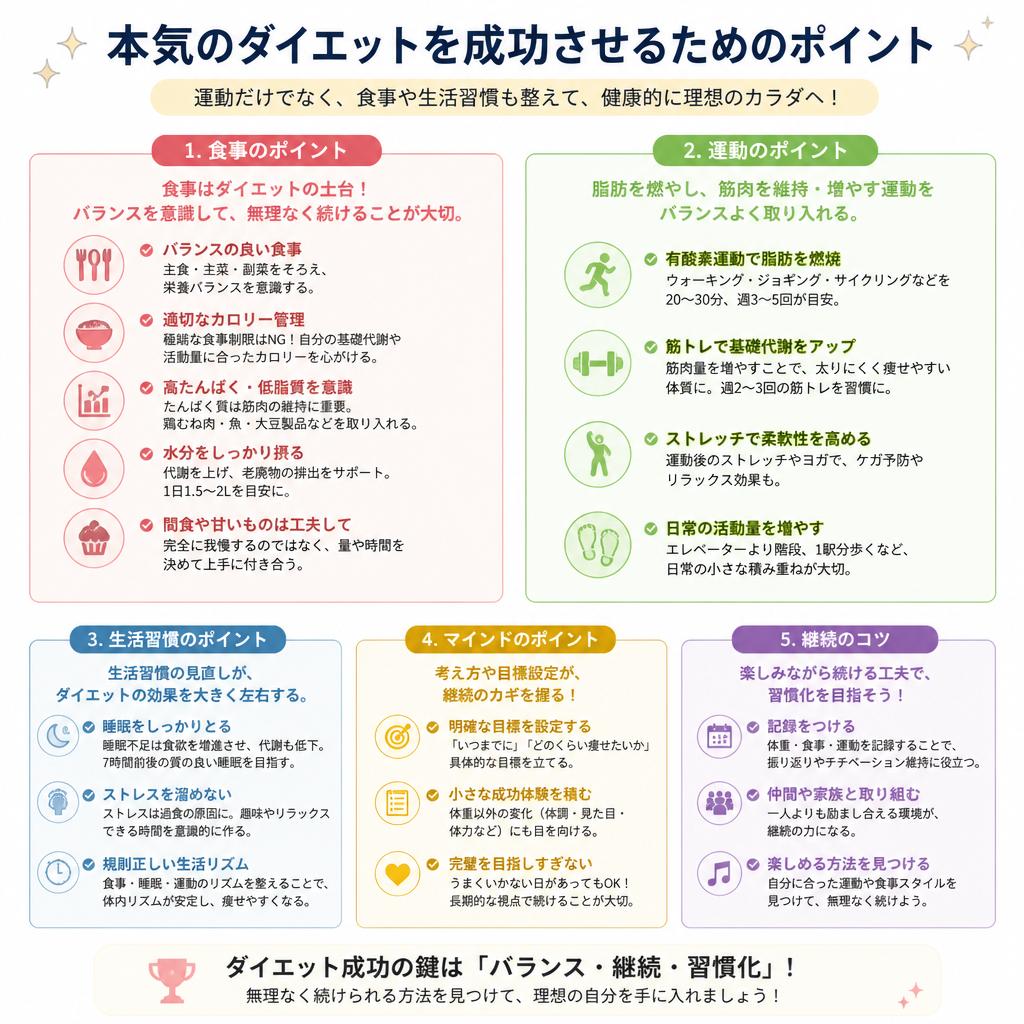 成功するダイエットの秘訣